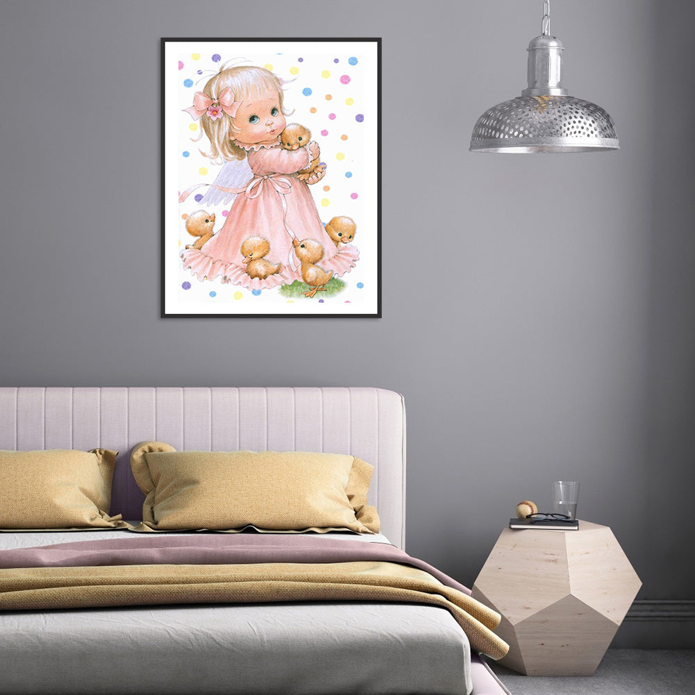 Baby - Full Round Drill Diamond Painting 30*40CM