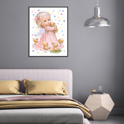 Baby - Full Round Drill Diamond Painting 30*40CM
