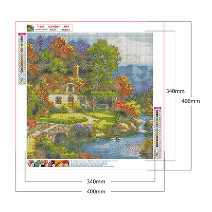 House - Full Square Drill Diamond Painting 40*40CM