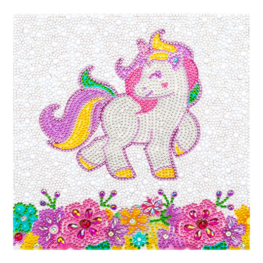 Unicorn - Special Shaped Drill Diamond Painting 30*30CM