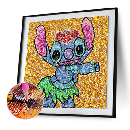 Stitch - Special Shaped Drill Diamond Painting 30*30CM