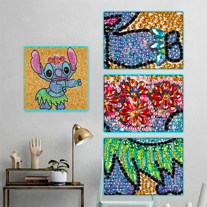 Stitch - Special Shaped Drill Diamond Painting 30*30CM