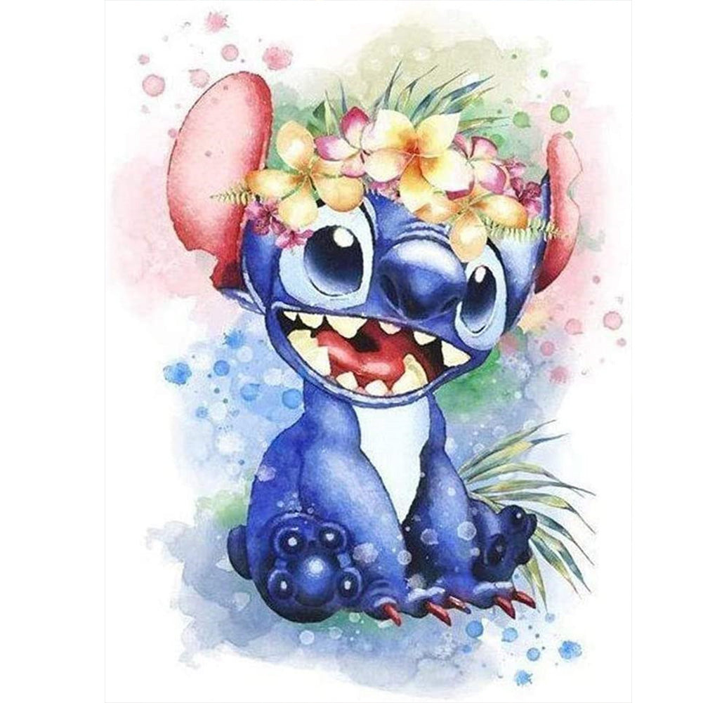 Cartoon Stitch - Full Square Drill Diamond Painting 30*40CM