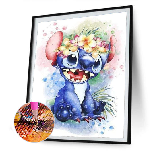 Cartoon Stitch - Full Square Drill Diamond Painting 30*40CM