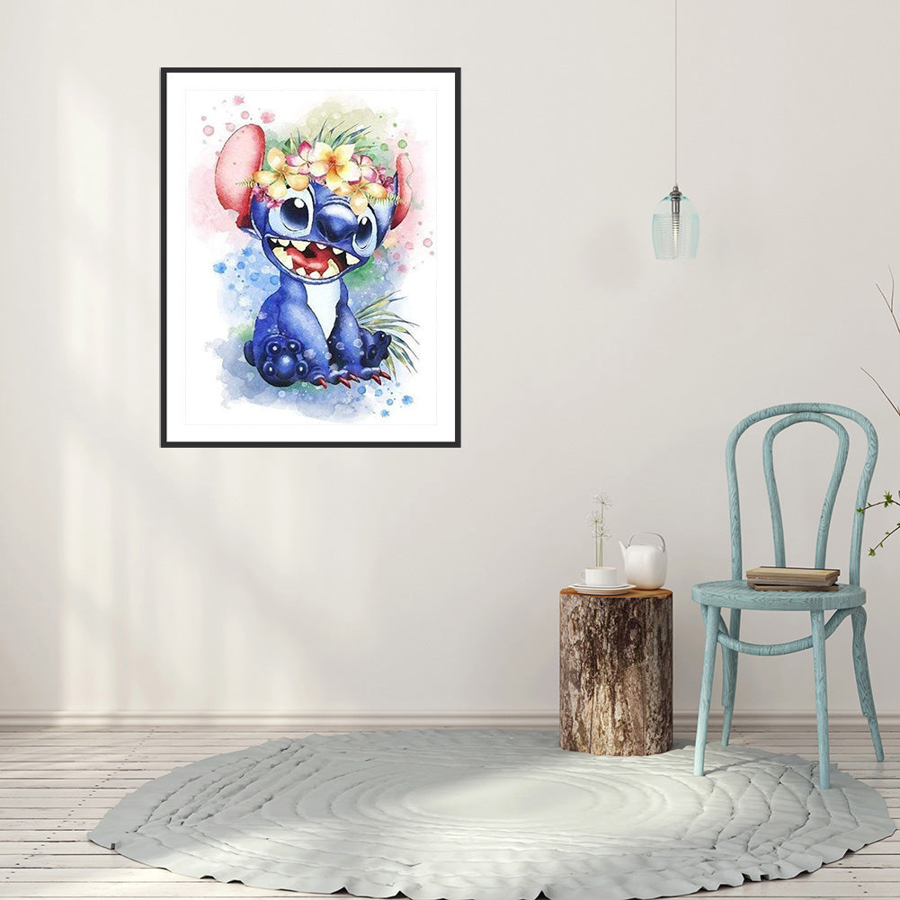 Cartoon Stitch - Full Square Drill Diamond Painting 30*40CM