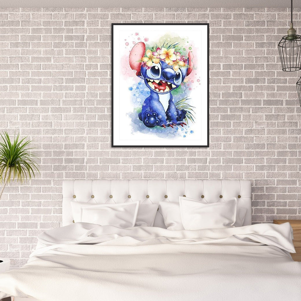 Cartoon Stitch - Full Square Drill Diamond Painting 30*40CM