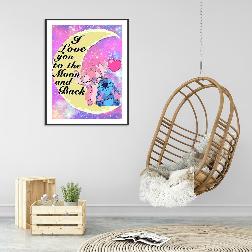 Cartoon Stitch - Full Square Drill Diamond Painting 30*40CM