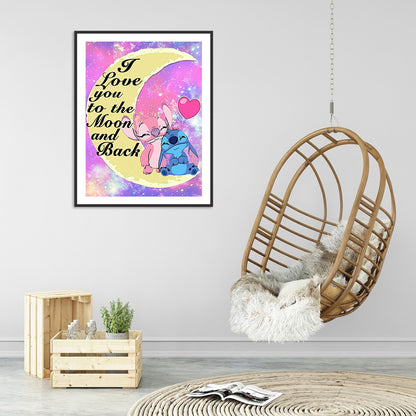 Cartoon Stitch - Full Square Drill Diamond Painting 30*40CM