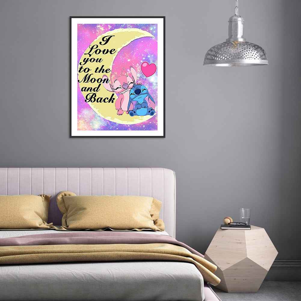 Cartoon Stitch - Full Square Drill Diamond Painting 30*40CM