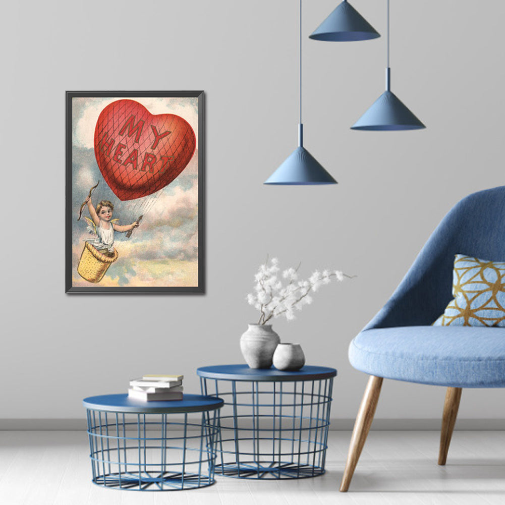 Air Balloon - Full Round Drill Diamond Painting 30*45CM