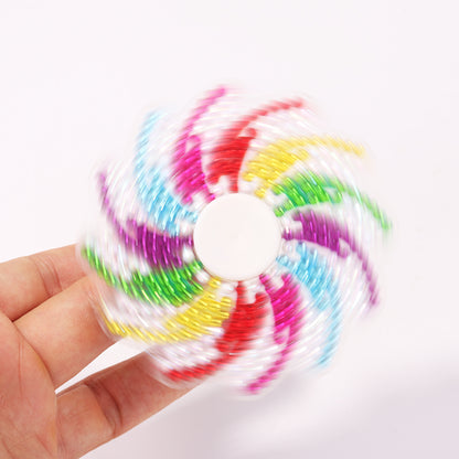 Double Sided DIY Diamond Painting Spinner Fingertip Gyro Relief Stress Toys