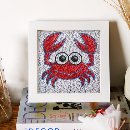 Crab - Special Shaped Drill Diamond Painting 18*18CM