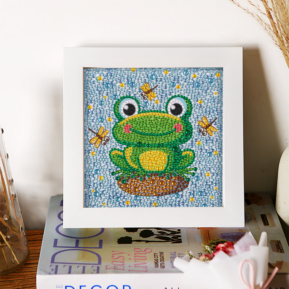 Frog - Special Shaped Drill Diamond Painting 18*18CM