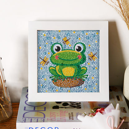 Frog - Special Shaped Drill Diamond Painting 18*18CM