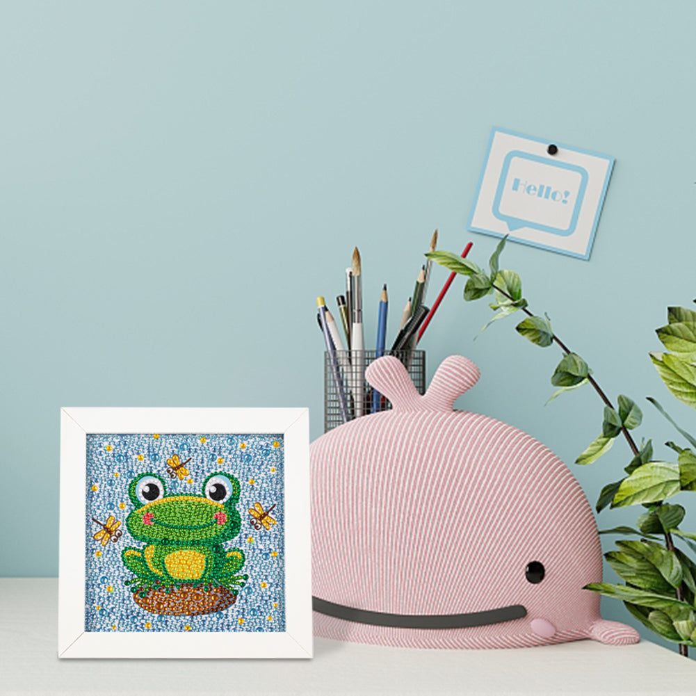 Frog - Special Shaped Drill Diamond Painting 18*18CM