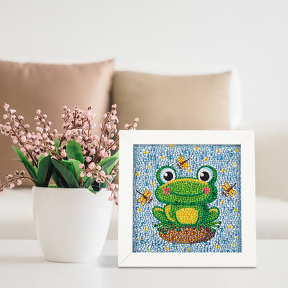 Frog - Special Shaped Drill Diamond Painting 18*18CM