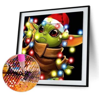 Yoda - Full Round Drill Diamond Painting 30*30CM