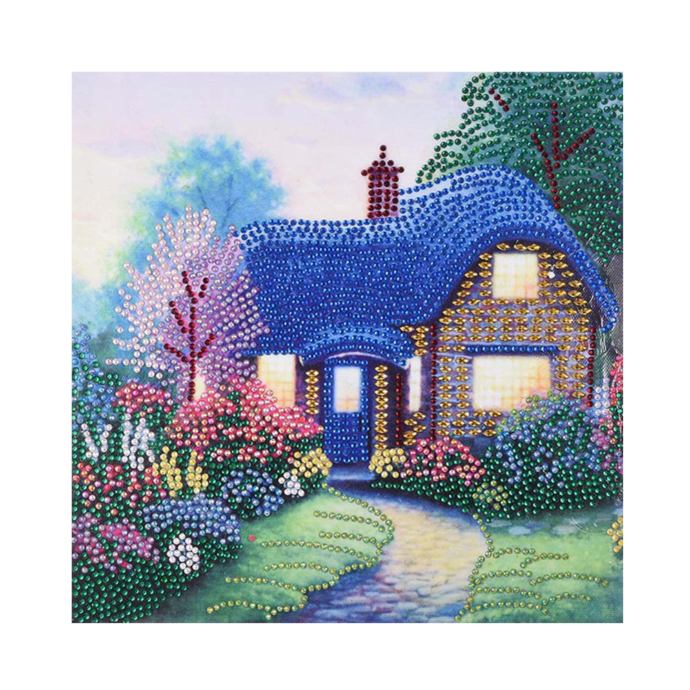 House Landscape - Special Shaped Drill Diamond Painting 30*30CM