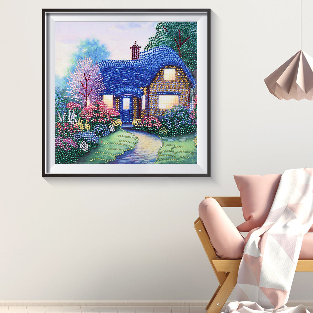 House Landscape - Special Shaped Drill Diamond Painting 30*30CM