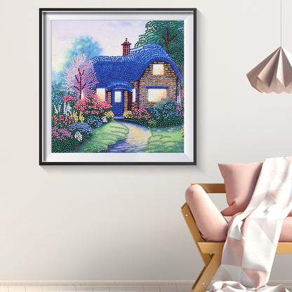 House Landscape - Special Shaped Drill Diamond Painting 30*30CM