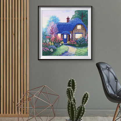 House Landscape - Special Shaped Drill Diamond Painting 30*30CM