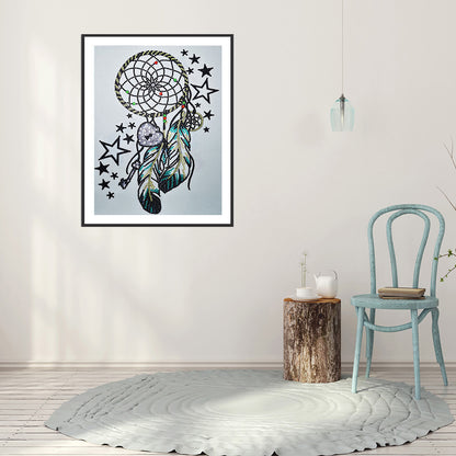 Dreamcatcher - Special Shaped Drill Diamond Painting 30*40CM