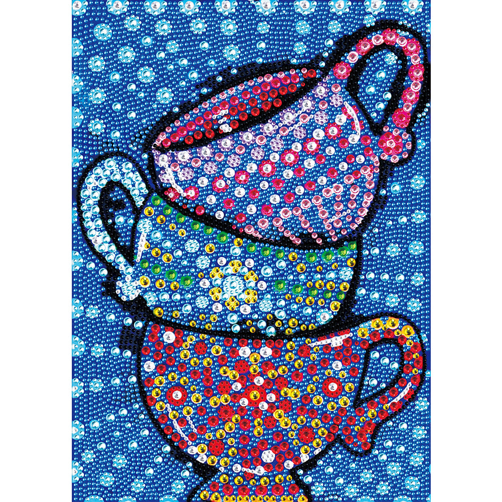 Cup - Special Shaped Drill Diamond Painting 30*40CM