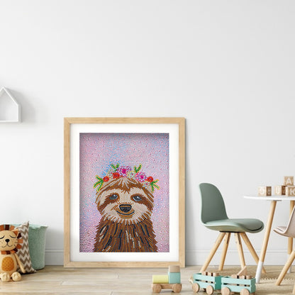 Sloth - Special Shaped Drill Diamond Painting 30*40CM