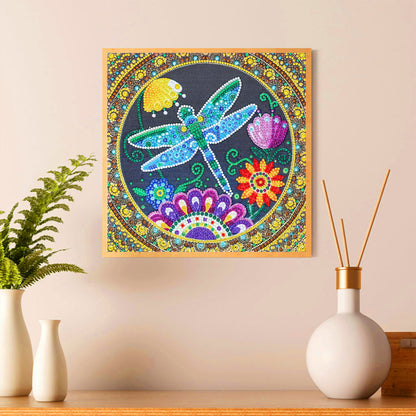 Dragonfly - Special Shaped Drill Diamond Painting 30*30CM
