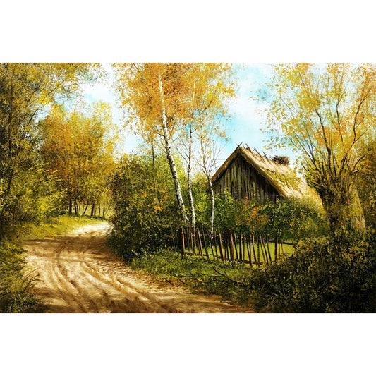 Landscape - Full Round Drill Diamond Painting 60*40CM