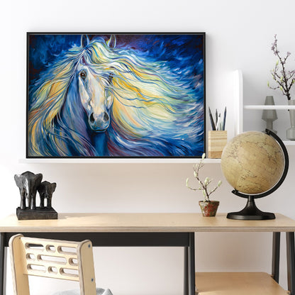 Flowing Horse - Full Round Drill Diamond Painting 40*30CM