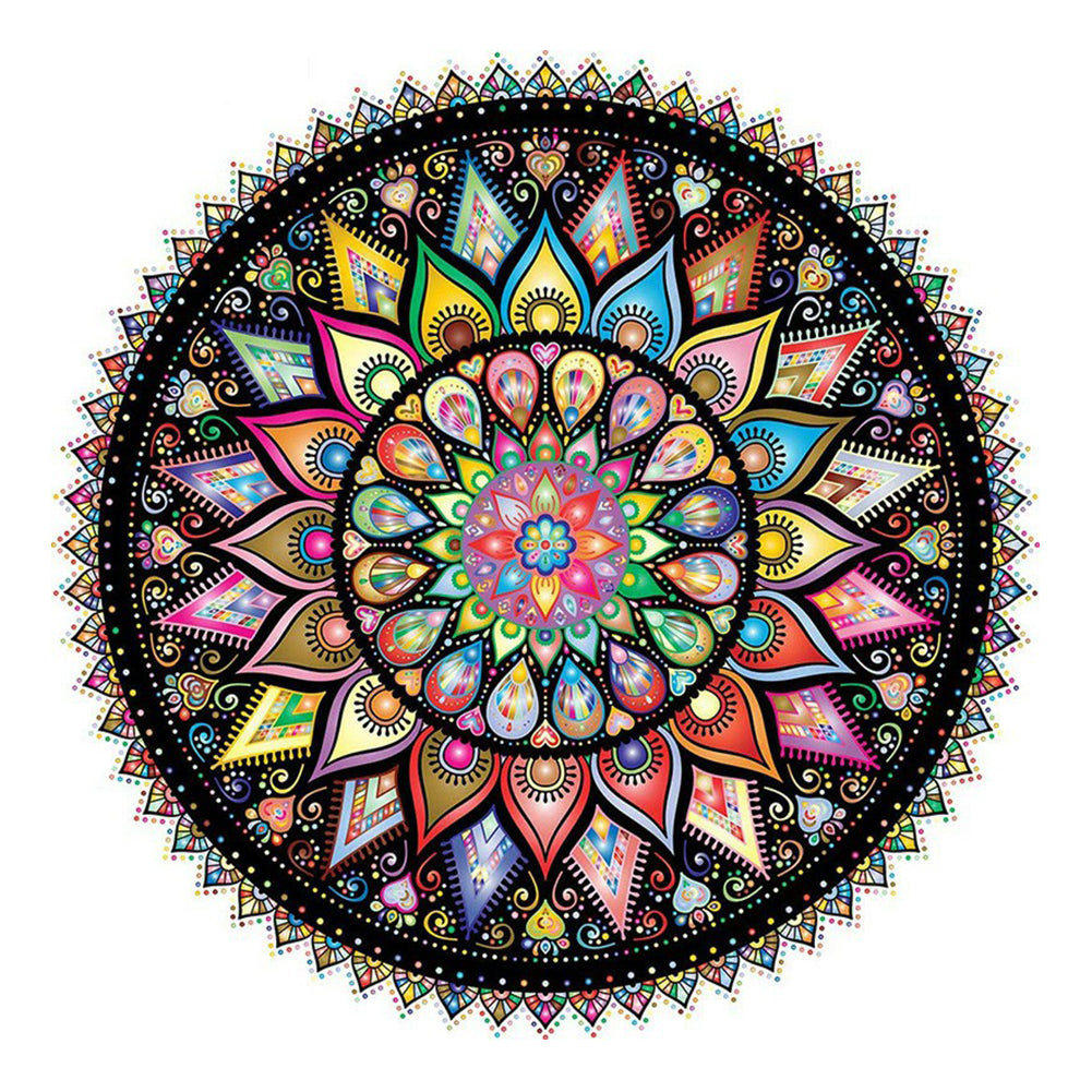 Datura - Full Round Drill Diamond Painting 30*30CM