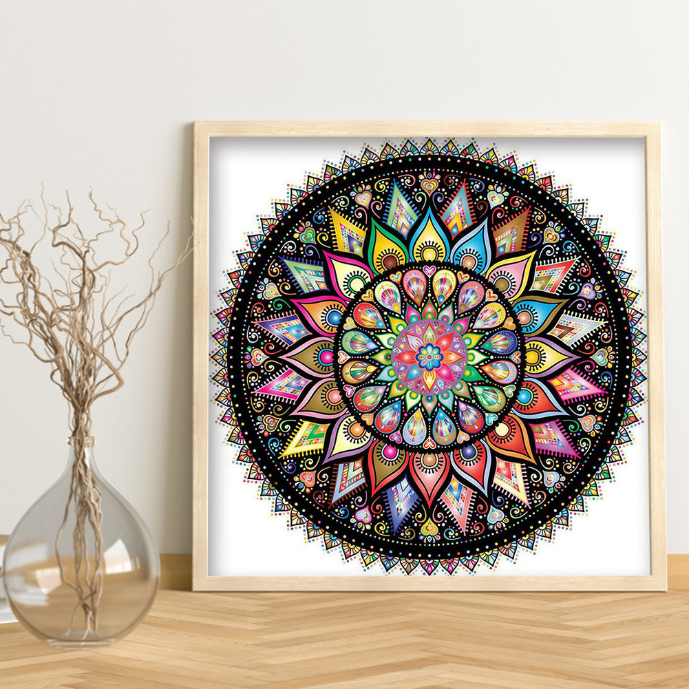 Datura - Full Round Drill Diamond Painting 30*30CM