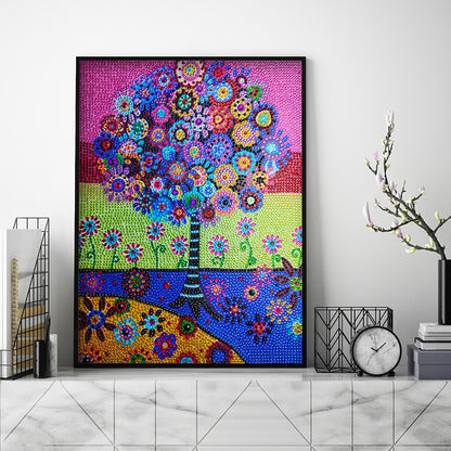 Trees - Special Shaped Drill Diamond Painting 30*40CM