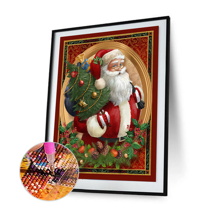 Christmas - Full Round Drill Diamond Painting 30*40CM