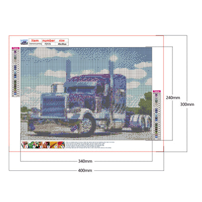 Car - Full Square Drill Diamond Painting 40*30CM