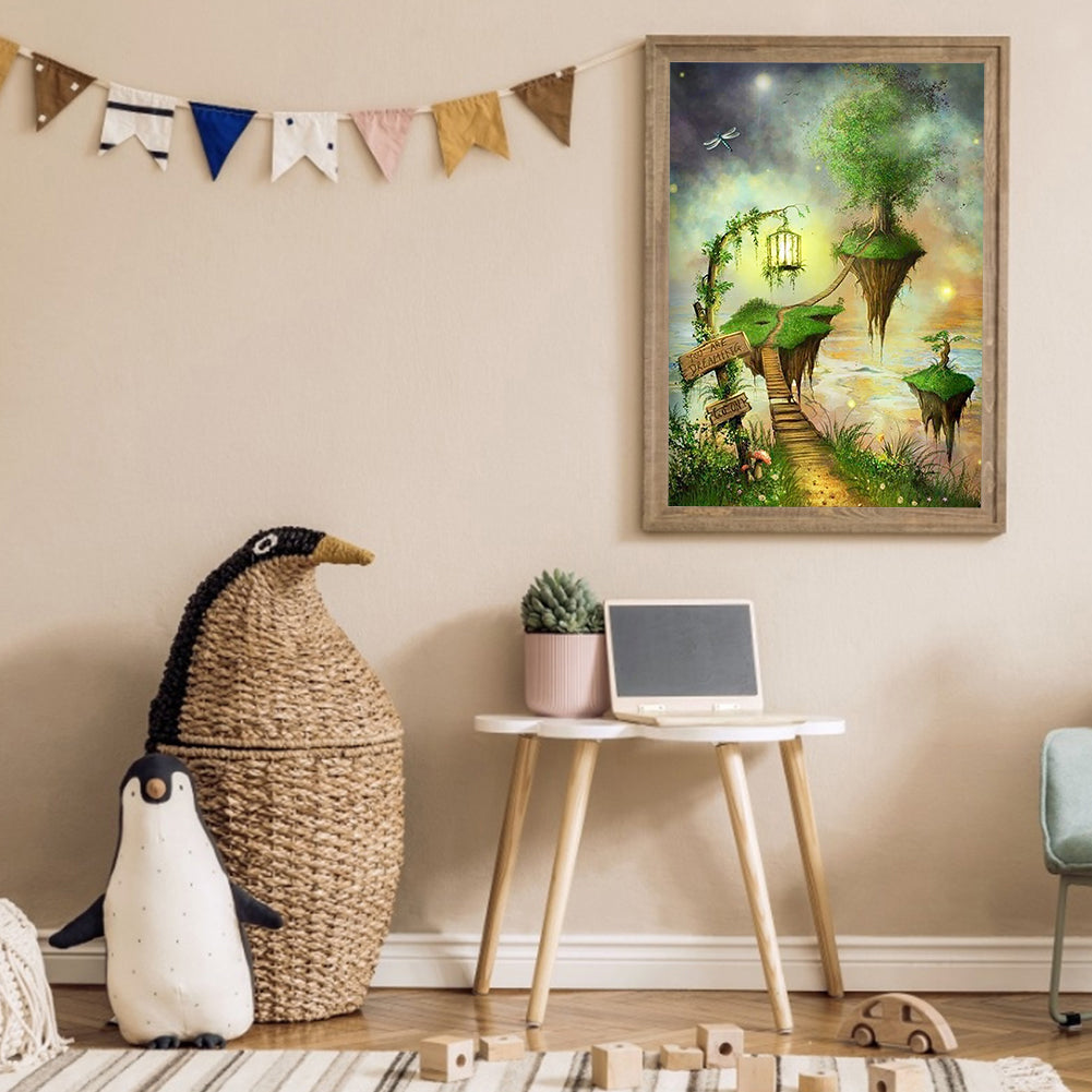 Forest Park - Full Round Drill Diamond Painting 30*40CM