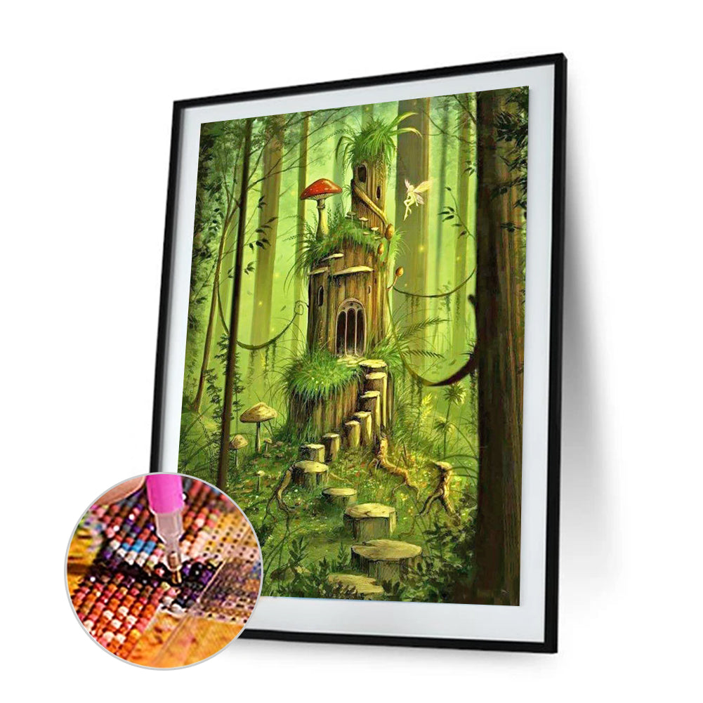 Forest Park - Full Round Drill Diamond Painting 30*40CM