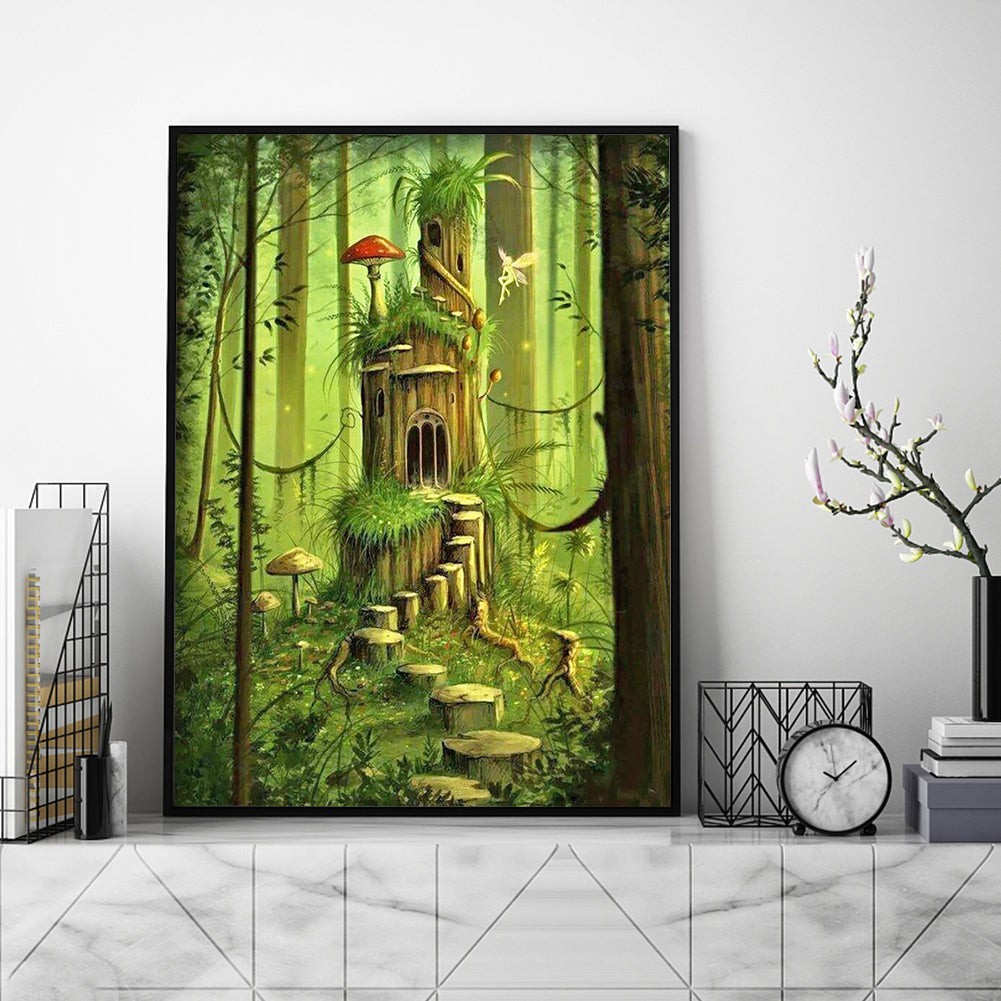 Forest Park - Full Round Drill Diamond Painting 30*40CM