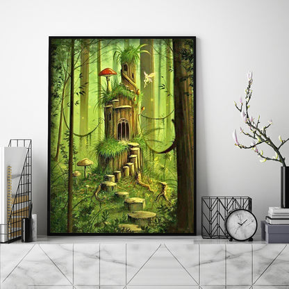 Forest Park - Full Round Drill Diamond Painting 30*40CM