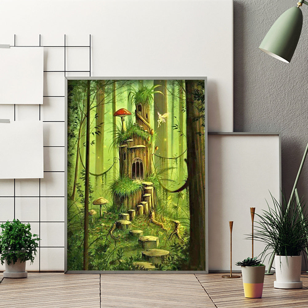 Forest Park - Full Round Drill Diamond Painting 30*40CM