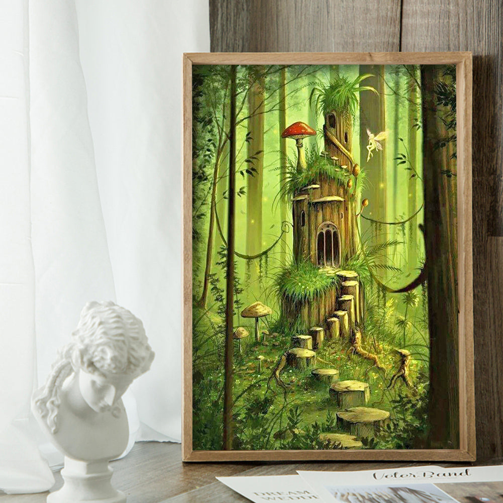 Forest Park - Full Round Drill Diamond Painting 30*40CM