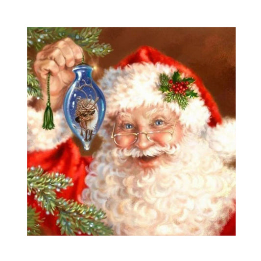 Santa Claus - Full Round Drill Diamond Painting 30*30CM