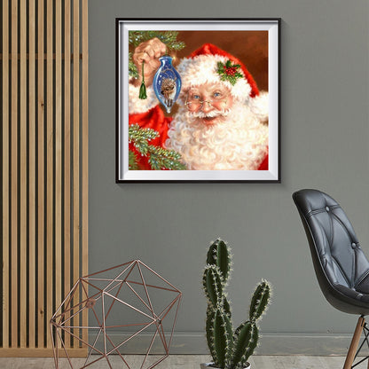 Santa Claus - Full Round Drill Diamond Painting 30*30CM