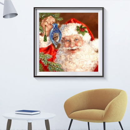 Santa Claus - Full Round Drill Diamond Painting 30*30CM