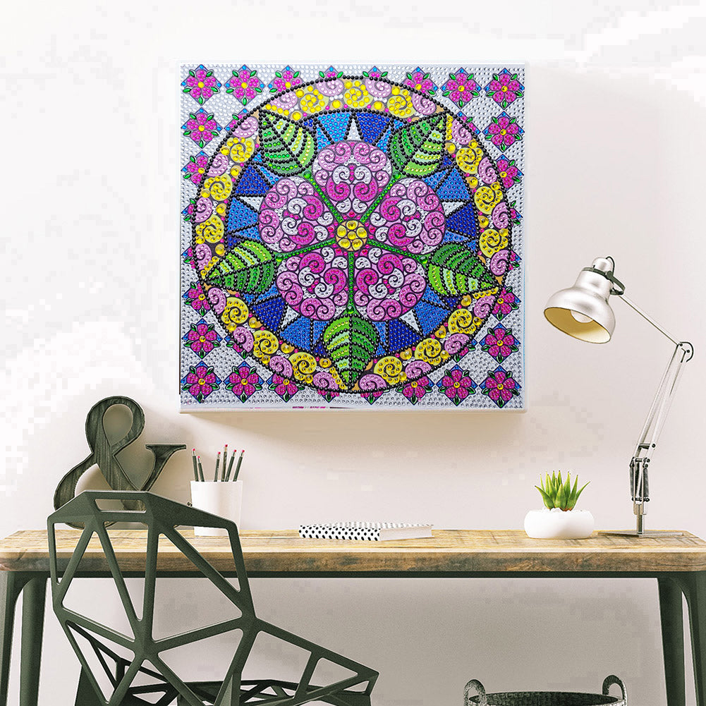 Datura - Special Shaped Drill Diamond Painting 30*30CM