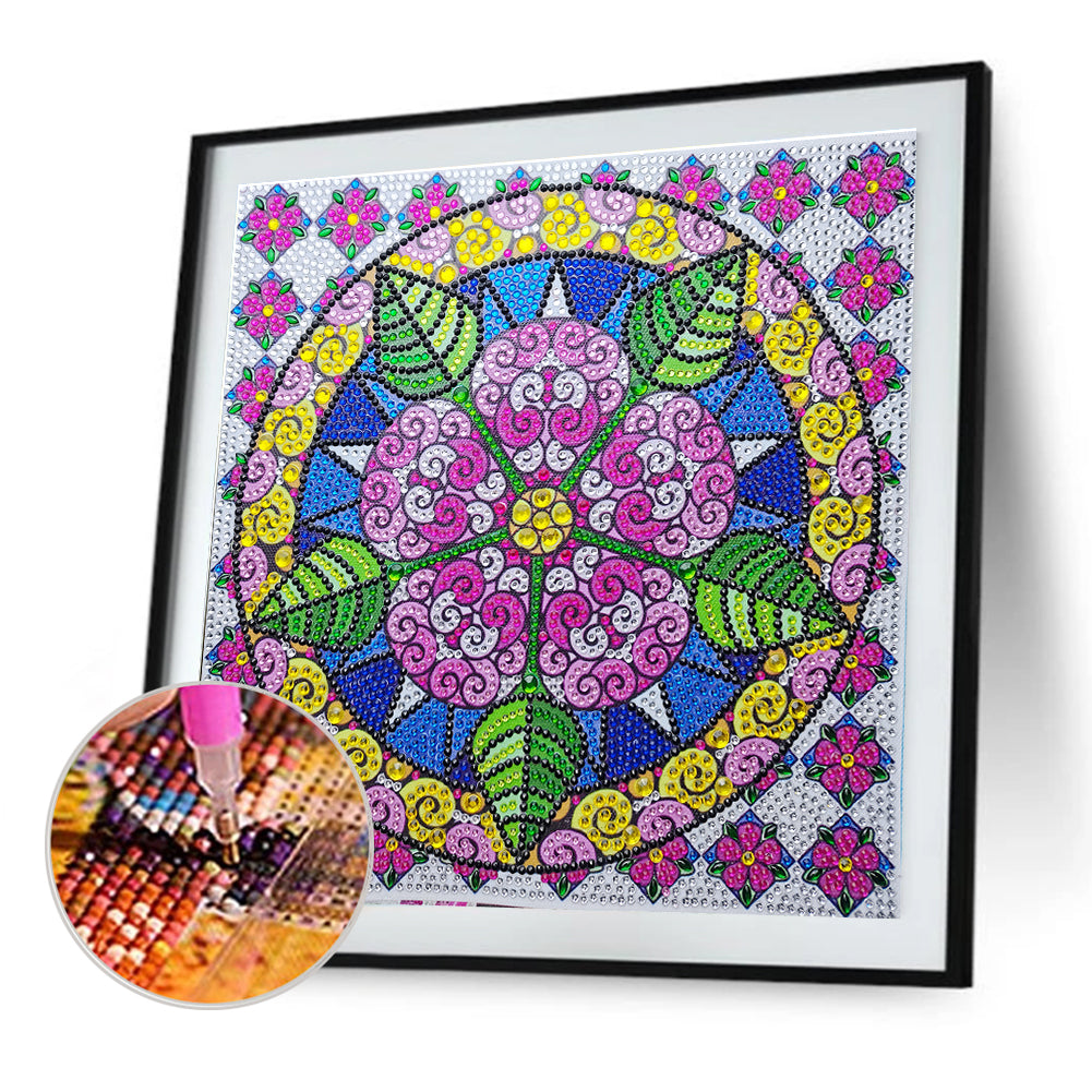 Datura - Special Shaped Drill Diamond Painting 30*30CM