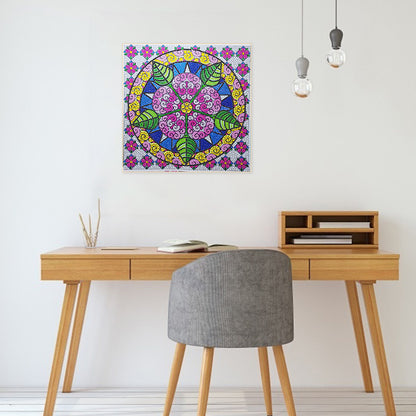 Datura - Special Shaped Drill Diamond Painting 30*30CM