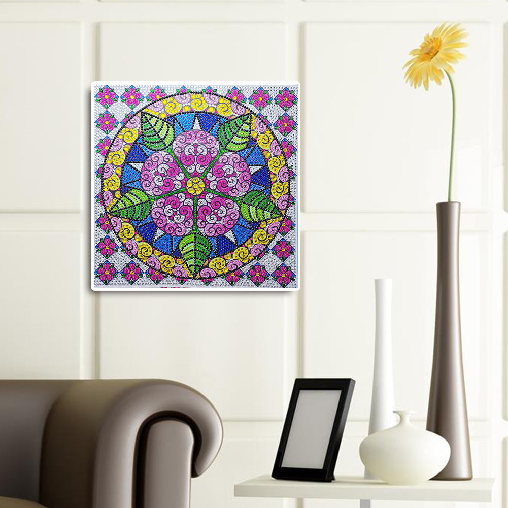 Datura - Special Shaped Drill Diamond Painting 30*30CM