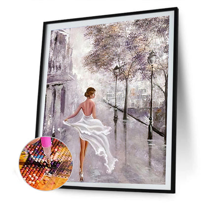 Oil Beauty - Full Square Drill Diamond Painting 30*40CM